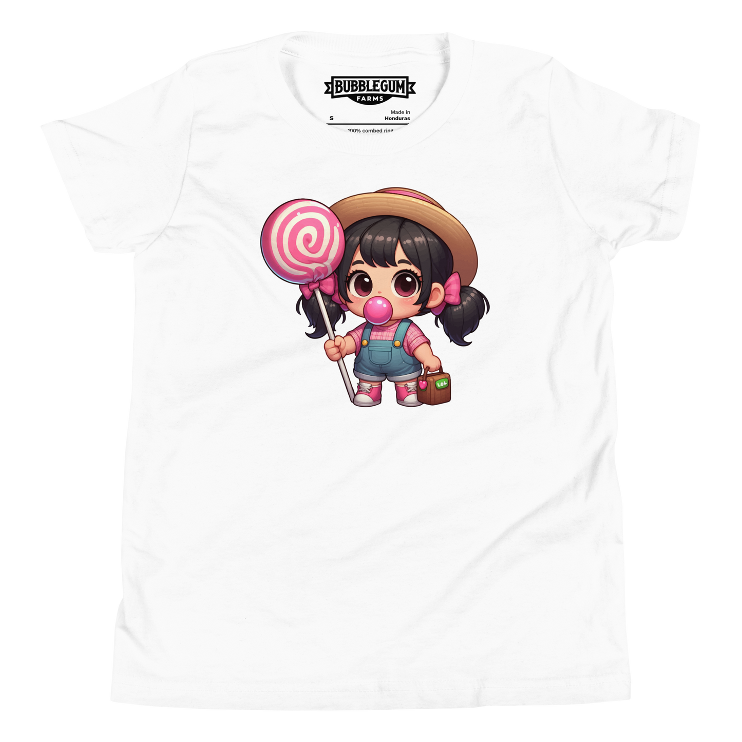 Pigtails and Lolipops - Youth Staple Tee