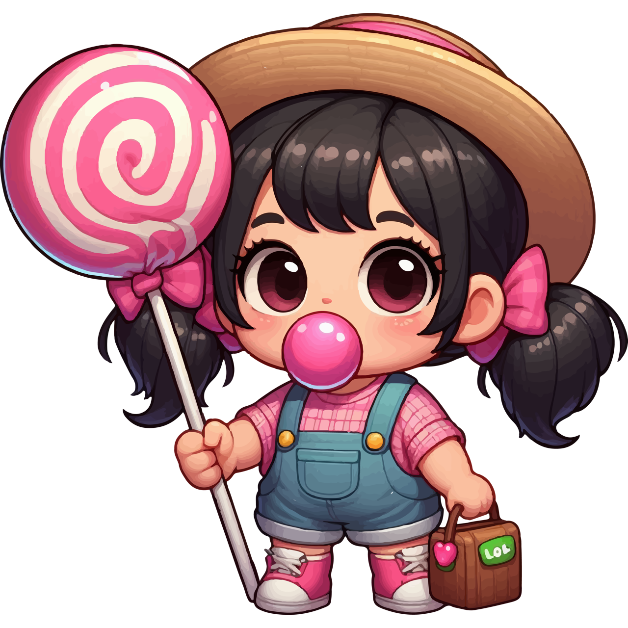 Pigtails and Lolipops - Youth Sweatshirt
