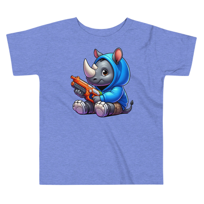 Baby Rhino with Foam Dart Blaster - Toddler Tee