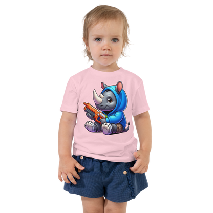 Baby Rhino with Foam Dart Blaster - Toddler Tee