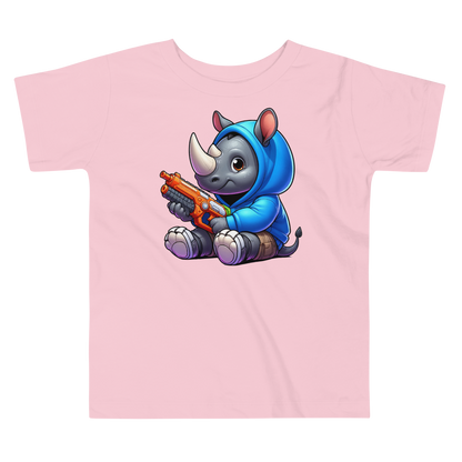 Baby Rhino with Foam Dart Blaster - Toddler Tee