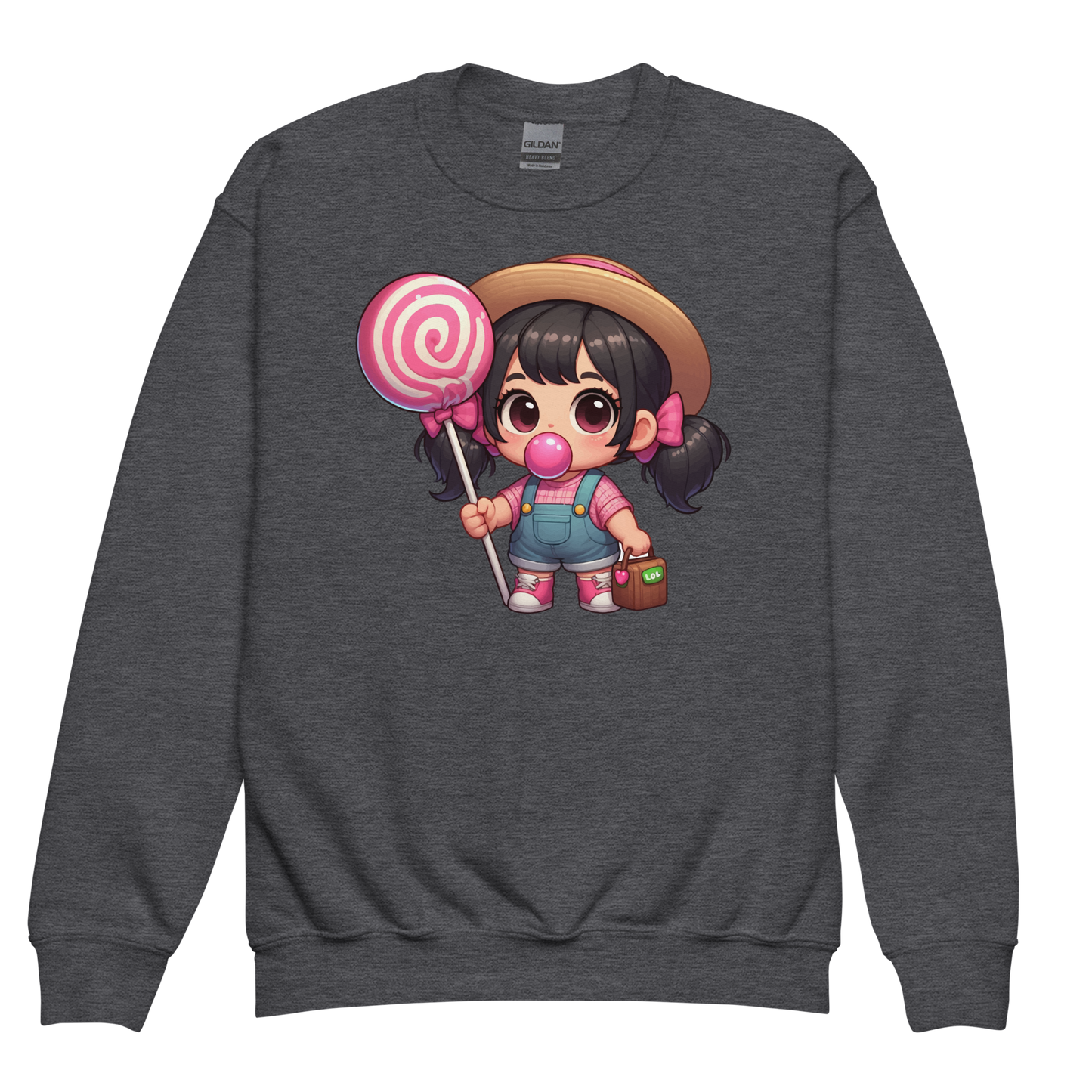 Pigtails and Lolipops - Youth Sweatshirt