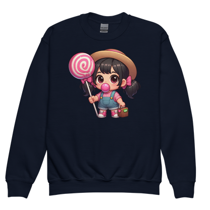 Pigtails and Lolipops - Youth Sweatshirt