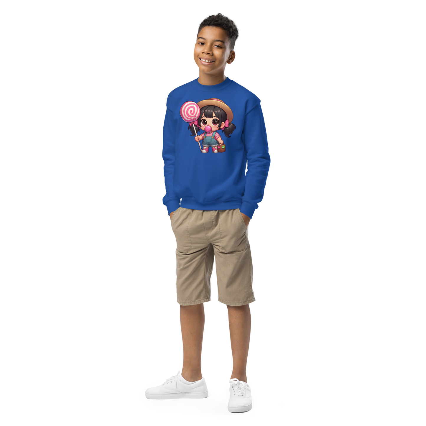 Pigtails and Lolipops - Youth Sweatshirt