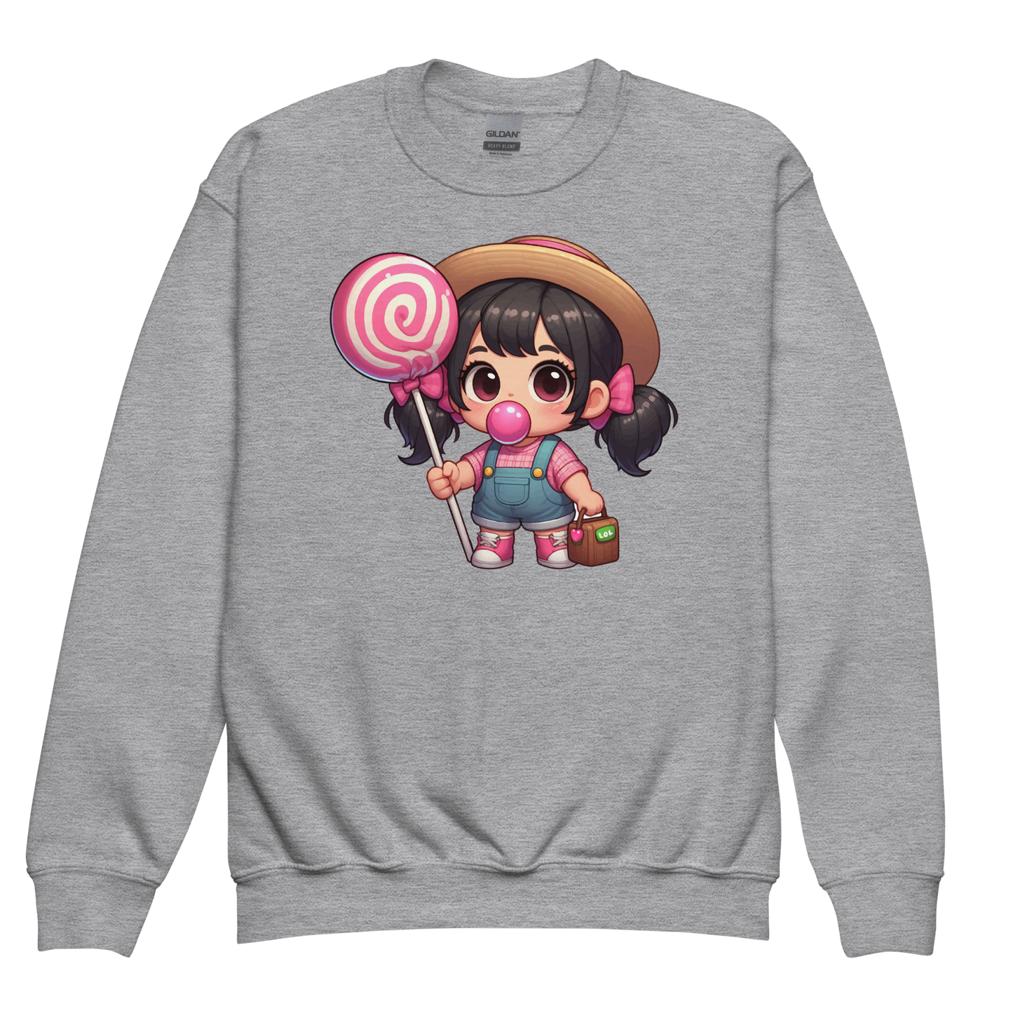 Pigtails and Lolipops - Youth Sweatshirt