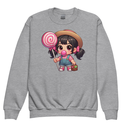 Pigtails and Lolipops - Youth Sweatshirt
