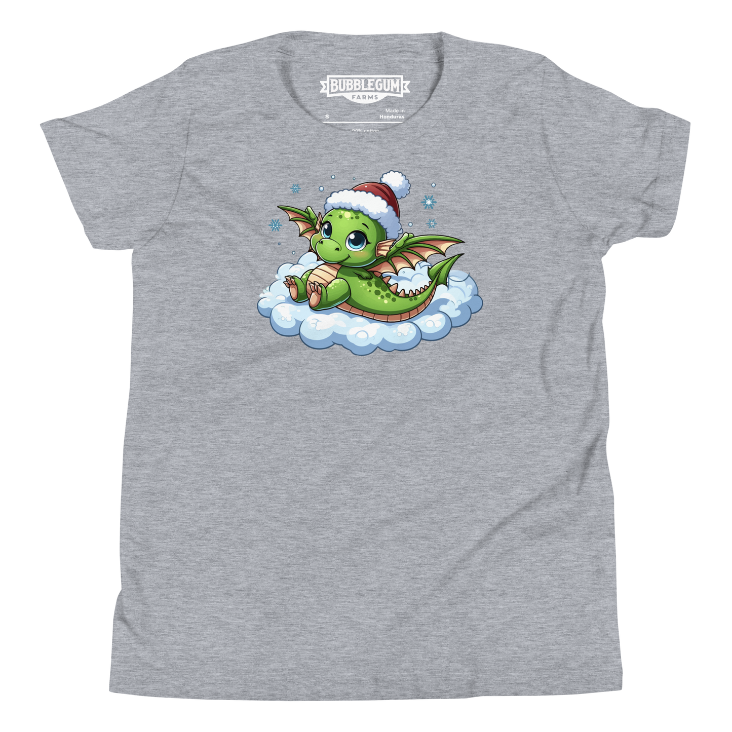 Green Dragon in the Clouds - Youth Staple Tee