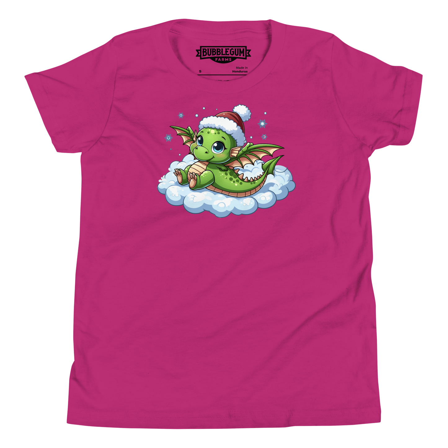 Green Dragon in the Clouds - Youth Staple Tee