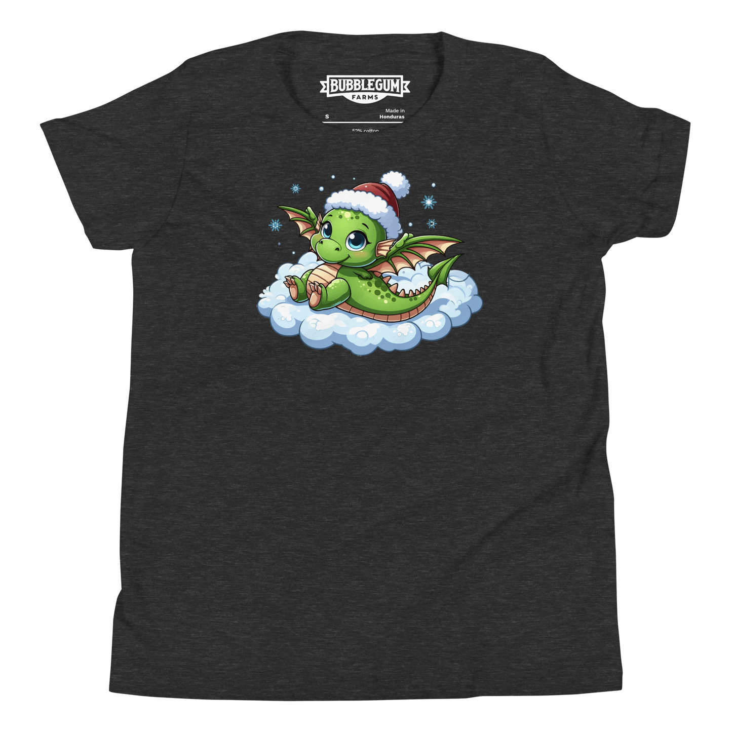 Green Dragon in the Clouds - Youth Staple Tee