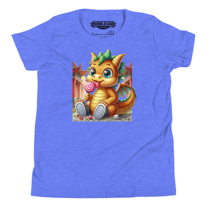 Dragon in Town with Lolipop - Youth Staple Tee