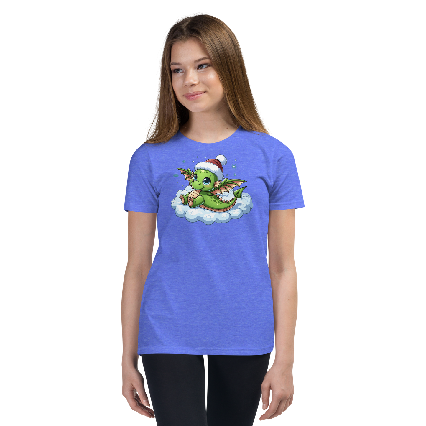 Green Dragon in the Clouds - Youth Staple Tee