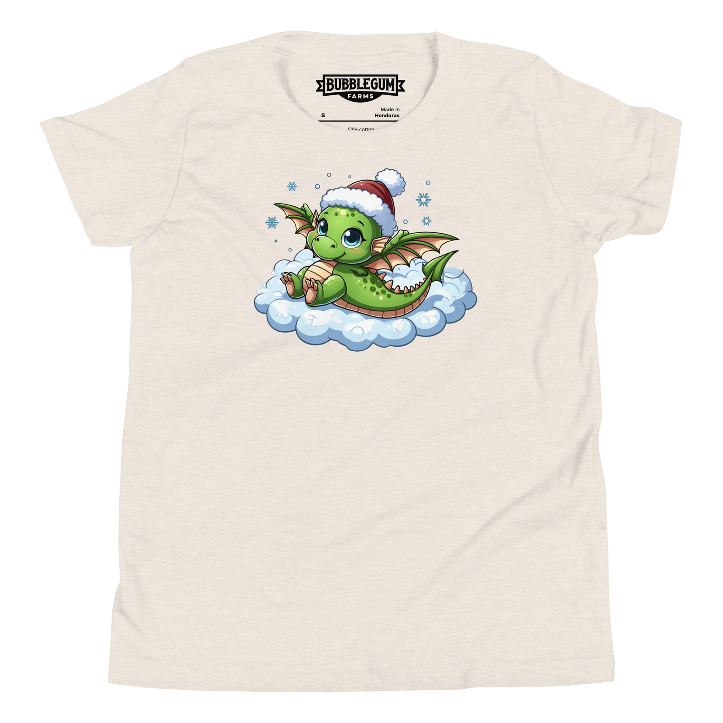Green Dragon in the Clouds - Youth Staple Tee