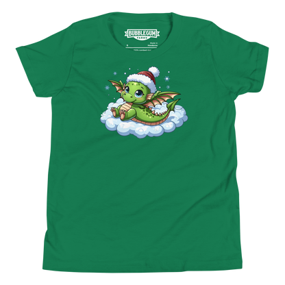 Green Dragon in the Clouds - Youth Staple Tee