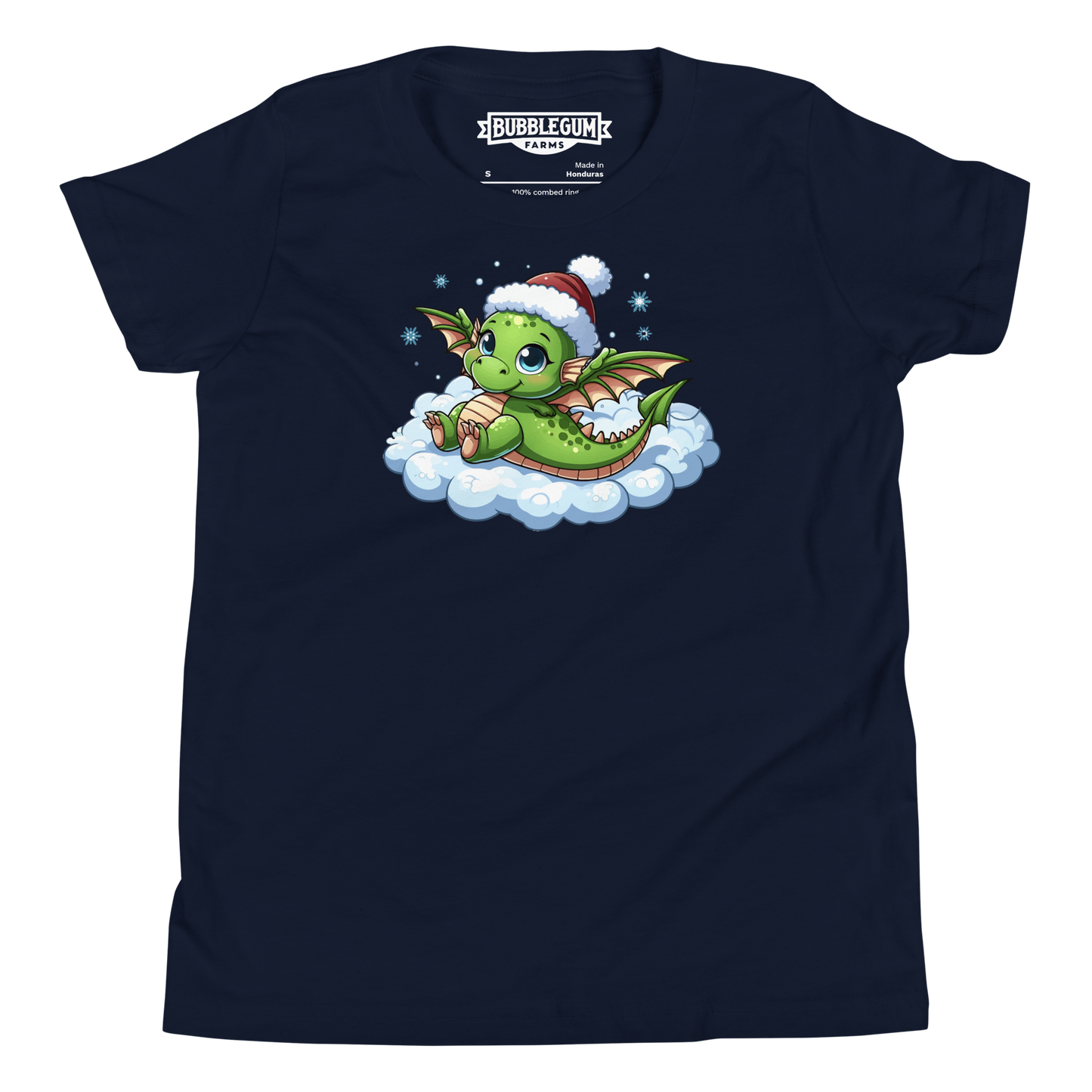 Green Dragon in the Clouds - Youth Staple Tee