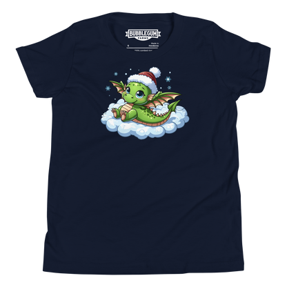 Green Dragon in the Clouds - Youth Staple Tee