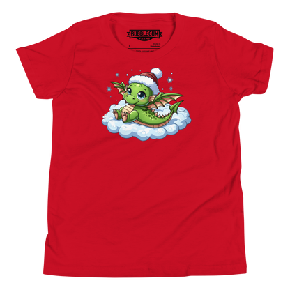 Green Dragon in the Clouds - Youth Staple Tee