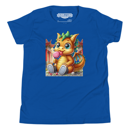 Dragon in Town with Lolipop - Youth Staple Tee